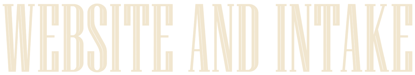 Website and intake